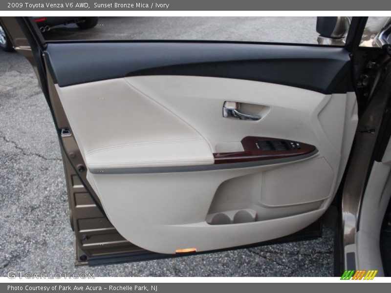 Sunset Bronze Mica / Ivory 2009 Toyota Venza V6 AWD