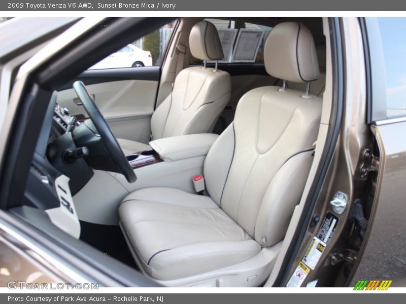 Sunset Bronze Mica / Ivory 2009 Toyota Venza V6 AWD