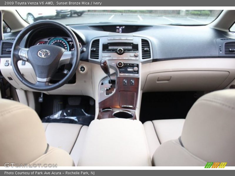 Sunset Bronze Mica / Ivory 2009 Toyota Venza V6 AWD