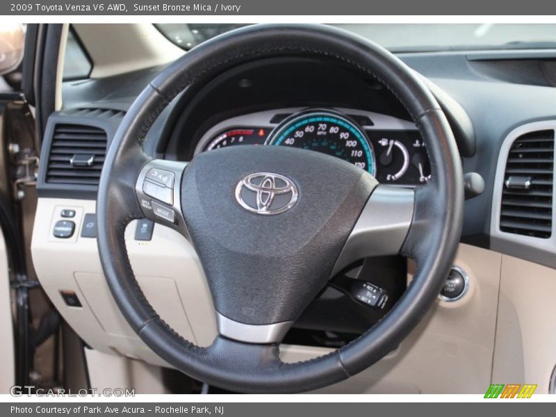 Sunset Bronze Mica / Ivory 2009 Toyota Venza V6 AWD