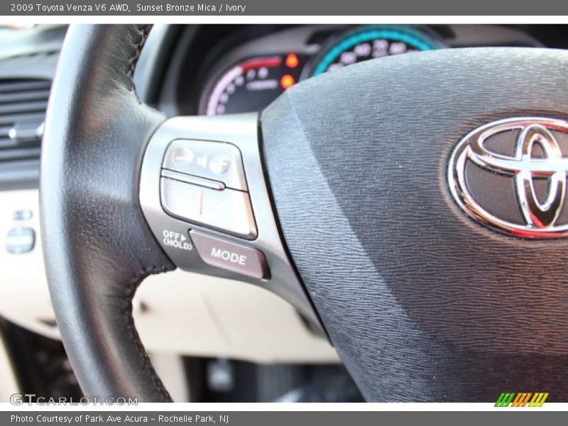 Sunset Bronze Mica / Ivory 2009 Toyota Venza V6 AWD