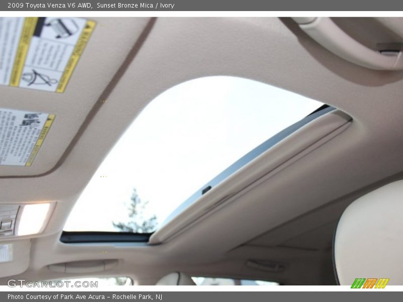 Sunset Bronze Mica / Ivory 2009 Toyota Venza V6 AWD