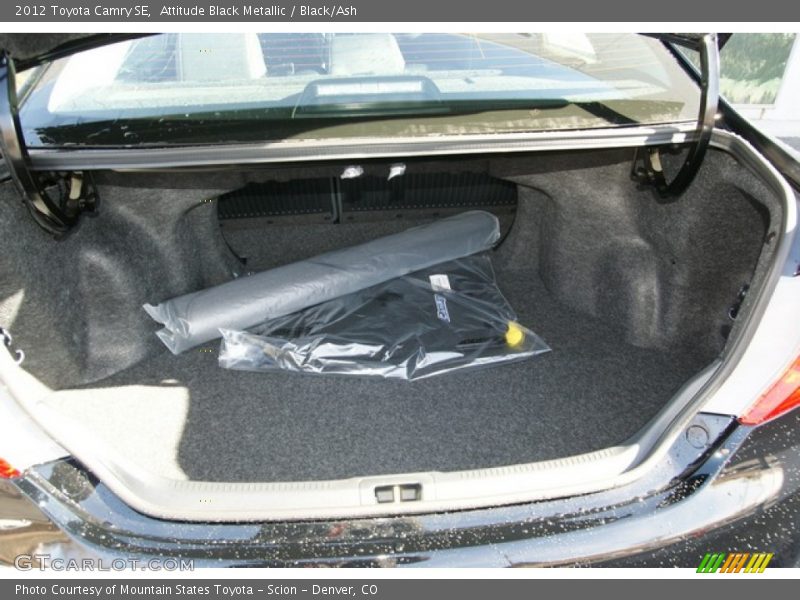 Attitude Black Metallic / Black/Ash 2012 Toyota Camry SE
