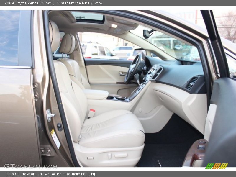Sunset Bronze Mica / Ivory 2009 Toyota Venza V6 AWD