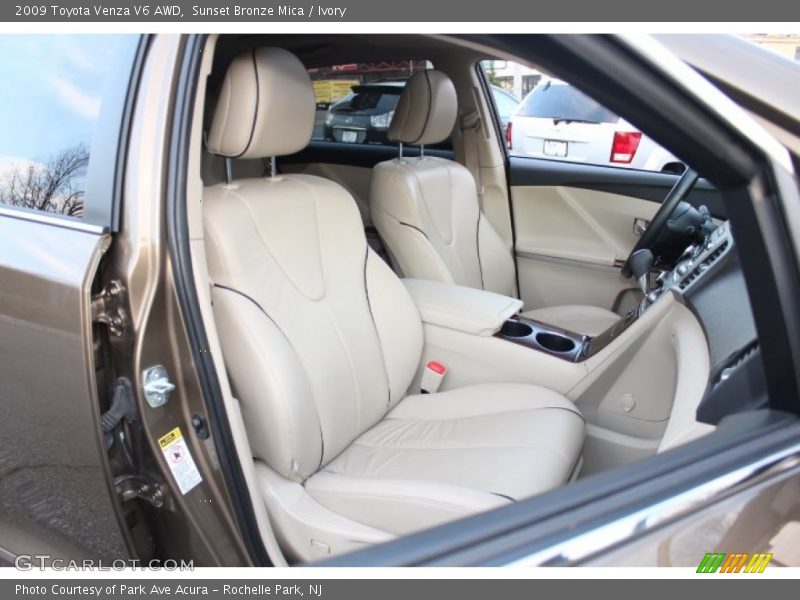 Sunset Bronze Mica / Ivory 2009 Toyota Venza V6 AWD