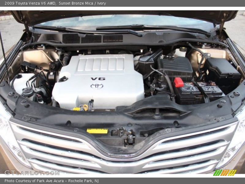 Sunset Bronze Mica / Ivory 2009 Toyota Venza V6 AWD