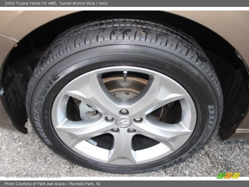 Sunset Bronze Mica / Ivory 2009 Toyota Venza V6 AWD