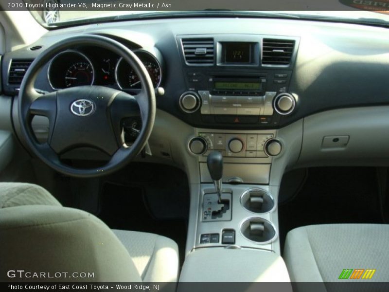Magnetic Gray Metallic / Ash 2010 Toyota Highlander V6