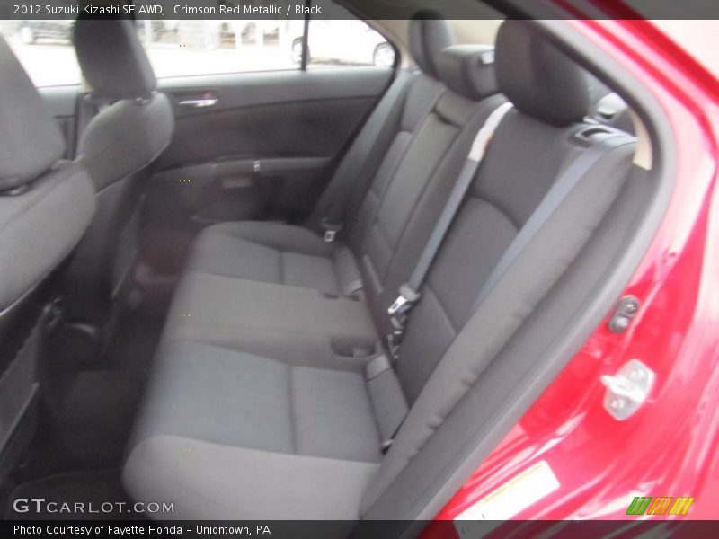 Crimson Red Metallic / Black 2012 Suzuki Kizashi SE AWD