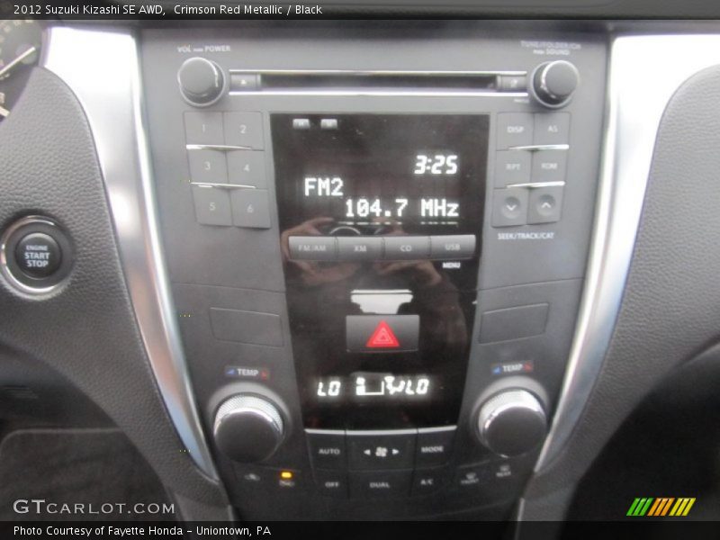 Crimson Red Metallic / Black 2012 Suzuki Kizashi SE AWD