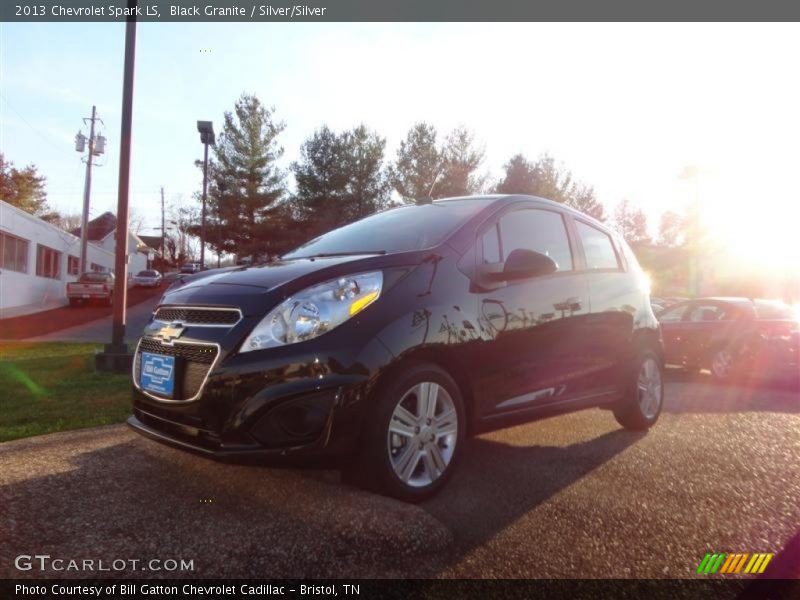 Black Granite / Silver/Silver 2013 Chevrolet Spark LS