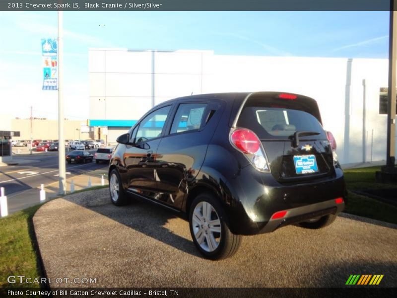 Black Granite / Silver/Silver 2013 Chevrolet Spark LS