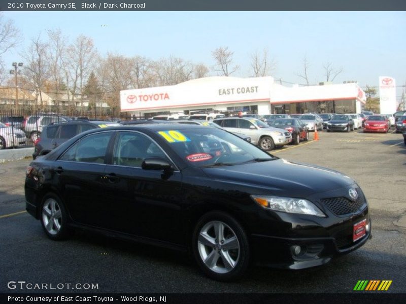 Black / Dark Charcoal 2010 Toyota Camry SE
