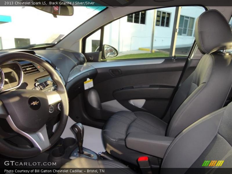 Black Granite / Silver/Silver 2013 Chevrolet Spark LS