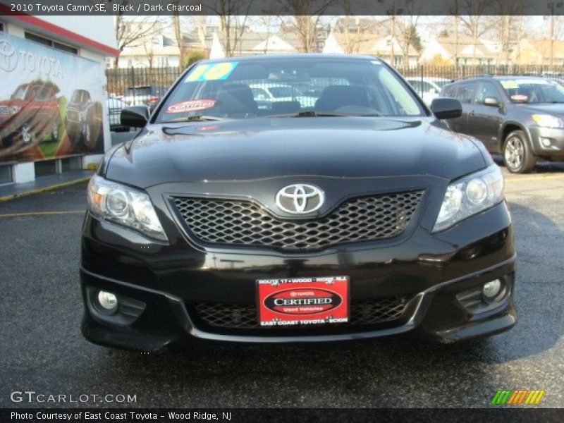 Black / Dark Charcoal 2010 Toyota Camry SE