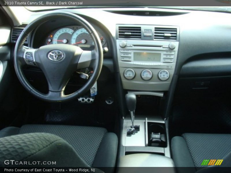 Black / Dark Charcoal 2010 Toyota Camry SE