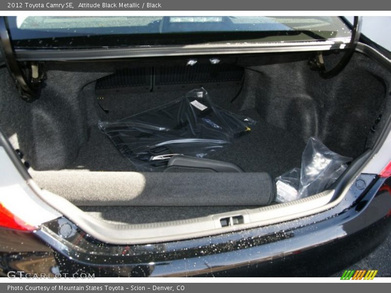 Attitude Black Metallic / Black 2012 Toyota Camry SE