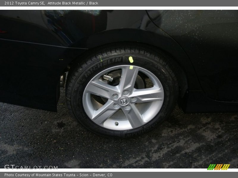 Attitude Black Metallic / Black 2012 Toyota Camry SE
