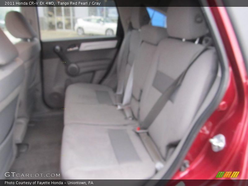 Tango Red Pearl / Gray 2011 Honda CR-V EX 4WD