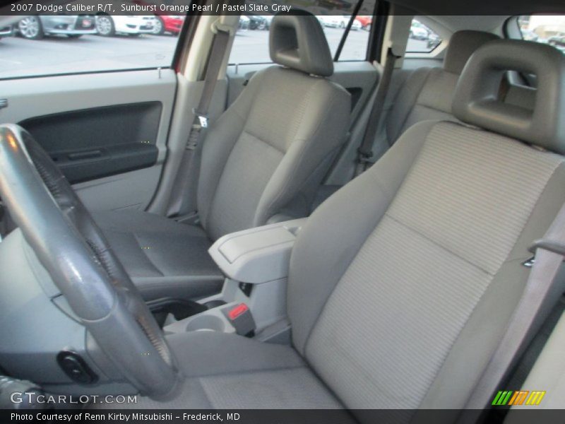 Sunburst Orange Pearl / Pastel Slate Gray 2007 Dodge Caliber R/T