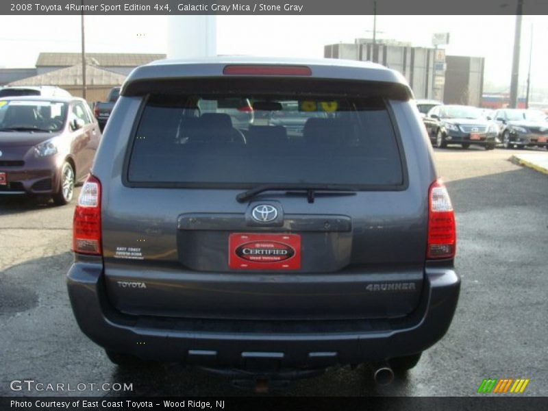 Galactic Gray Mica / Stone Gray 2008 Toyota 4Runner Sport Edition 4x4