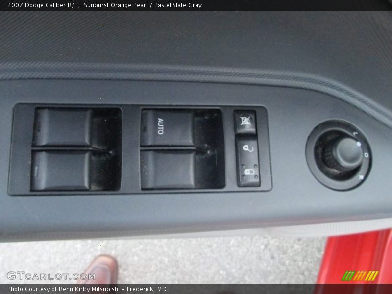 Sunburst Orange Pearl / Pastel Slate Gray 2007 Dodge Caliber R/T