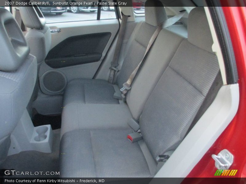 Sunburst Orange Pearl / Pastel Slate Gray 2007 Dodge Caliber R/T