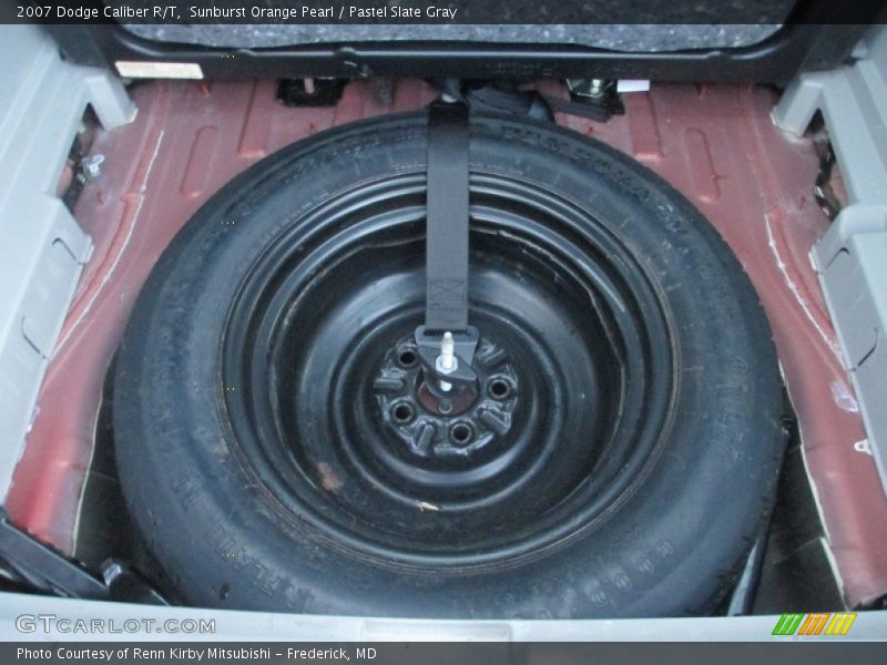 Sunburst Orange Pearl / Pastel Slate Gray 2007 Dodge Caliber R/T