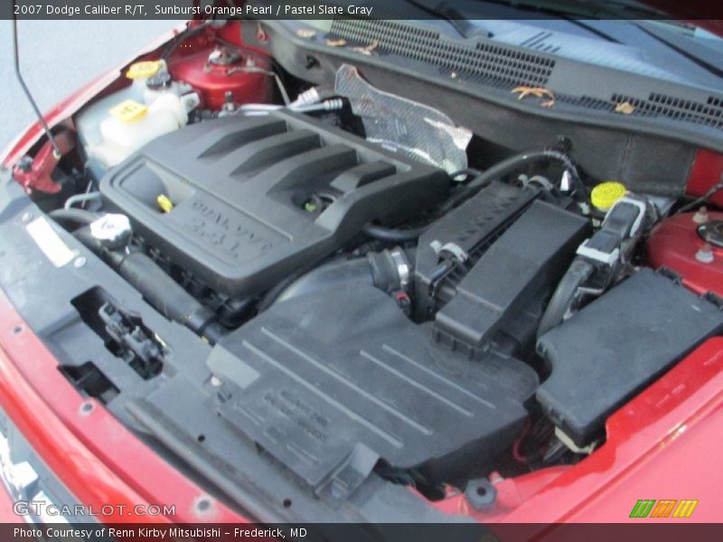 Sunburst Orange Pearl / Pastel Slate Gray 2007 Dodge Caliber R/T