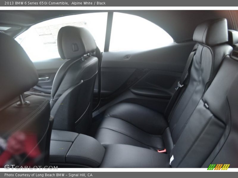 Alpine White / Black 2013 BMW 6 Series 650i Convertible