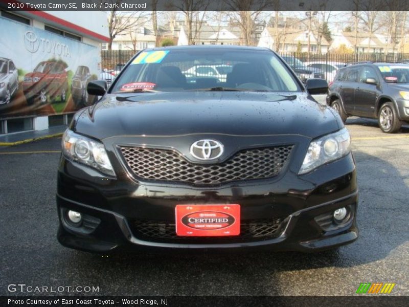 Black / Dark Charcoal 2010 Toyota Camry SE