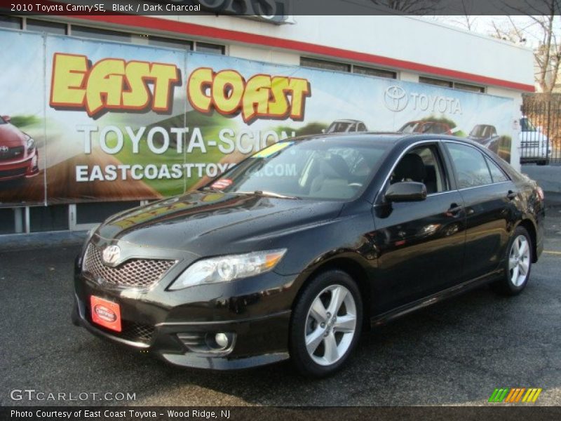 Black / Dark Charcoal 2010 Toyota Camry SE