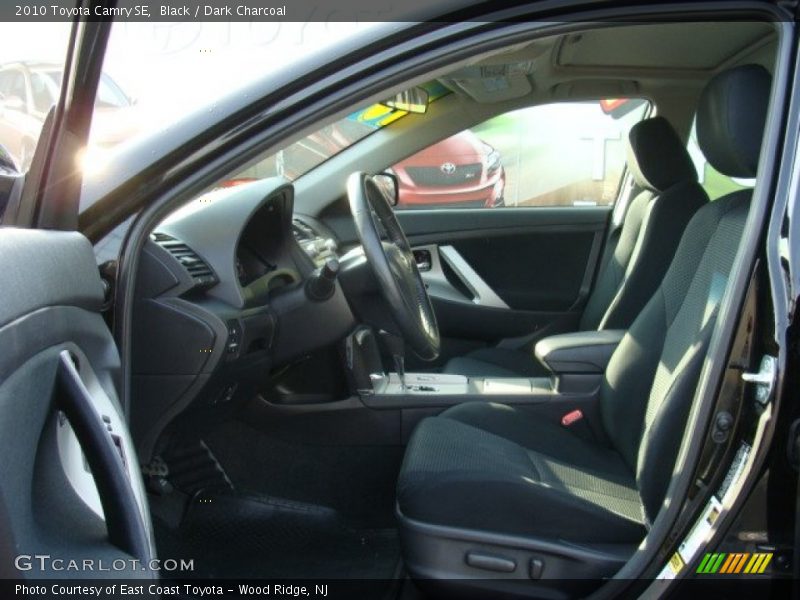 Black / Dark Charcoal 2010 Toyota Camry SE