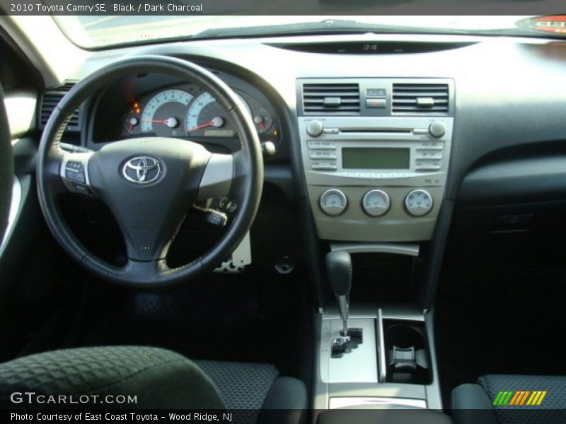 Black / Dark Charcoal 2010 Toyota Camry SE