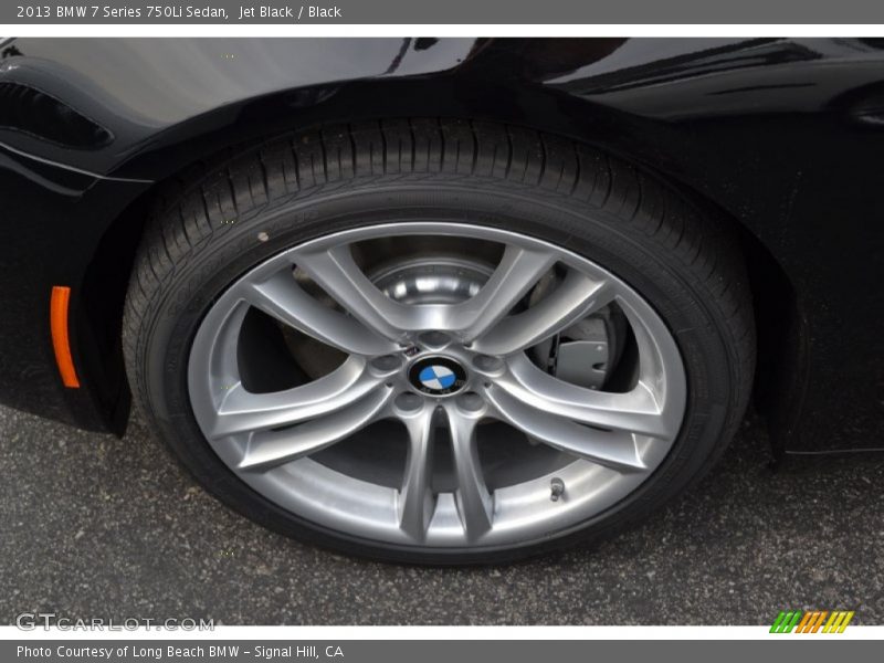 Jet Black / Black 2013 BMW 7 Series 750Li Sedan