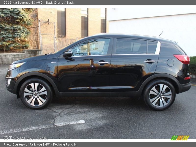  2012 Sportage EX AWD Black Cherry