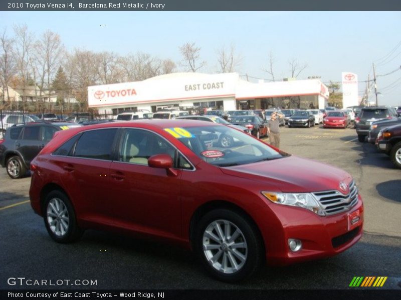 Barcelona Red Metallic / Ivory 2010 Toyota Venza I4