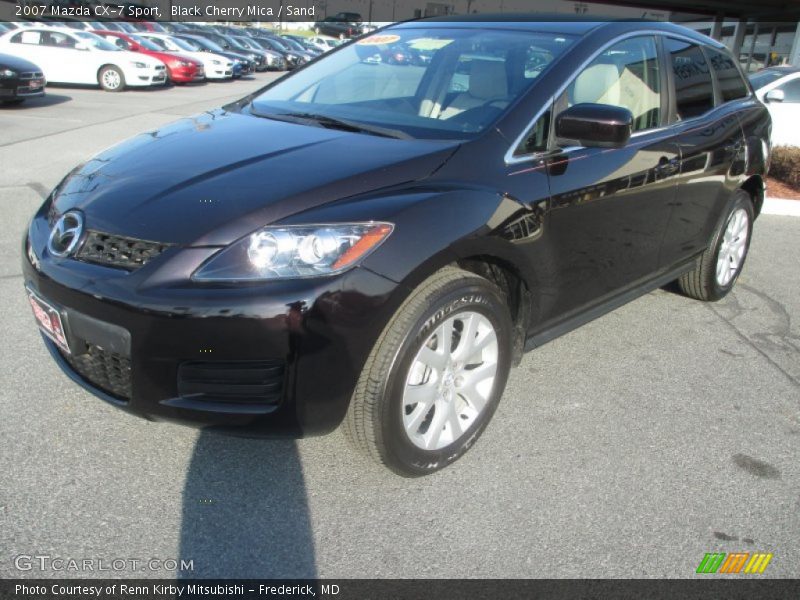 Black Cherry Mica / Sand 2007 Mazda CX-7 Sport