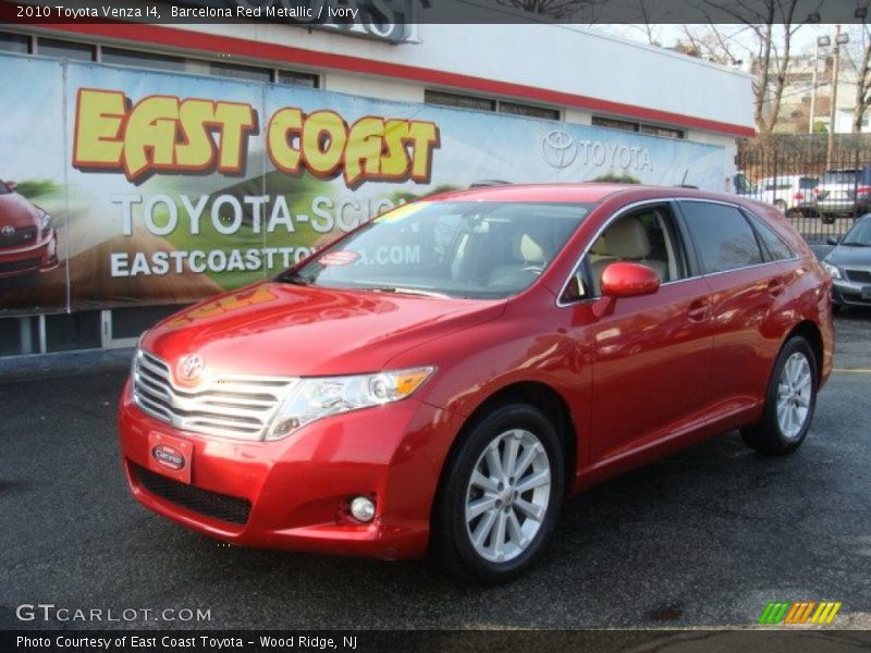 Barcelona Red Metallic / Ivory 2010 Toyota Venza I4