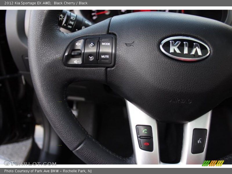 Controls of 2012 Sportage EX AWD