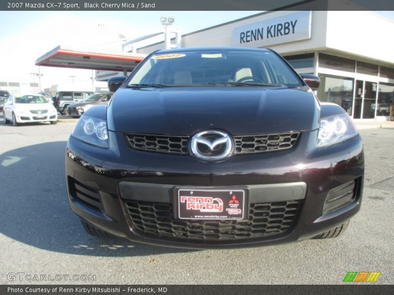 Black Cherry Mica / Sand 2007 Mazda CX-7 Sport