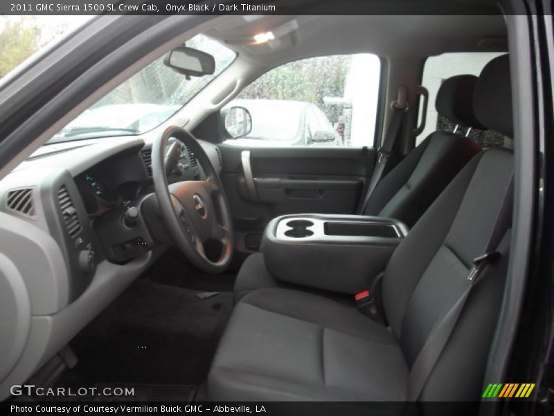 Onyx Black / Dark Titanium 2011 GMC Sierra 1500 SL Crew Cab