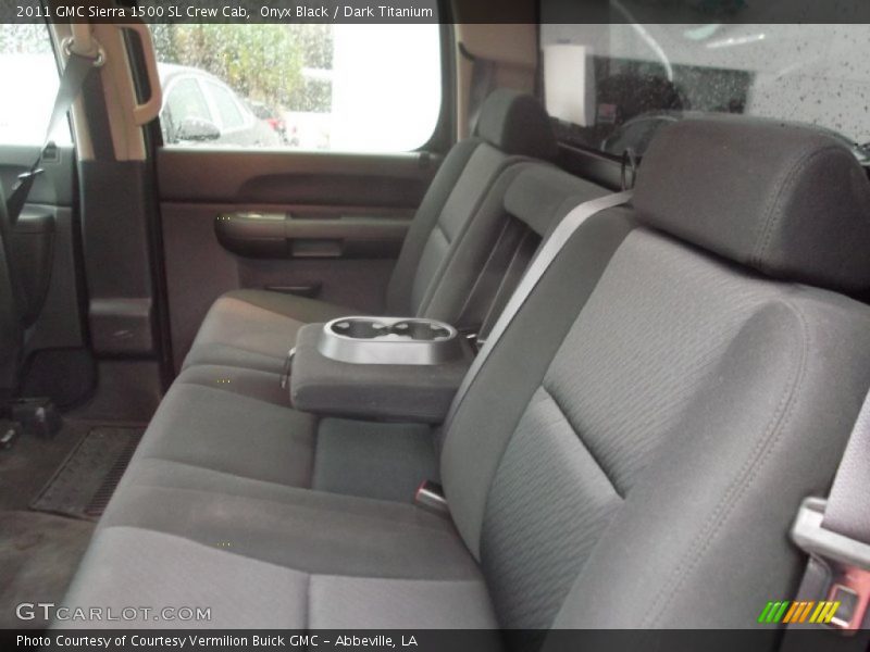 Onyx Black / Dark Titanium 2011 GMC Sierra 1500 SL Crew Cab