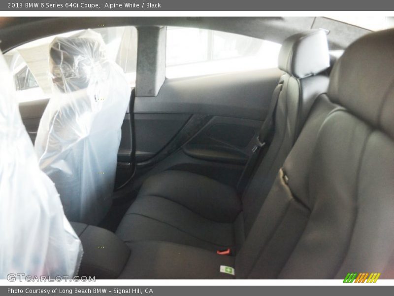 Alpine White / Black 2013 BMW 6 Series 640i Coupe