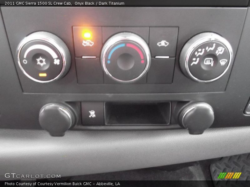 Onyx Black / Dark Titanium 2011 GMC Sierra 1500 SL Crew Cab