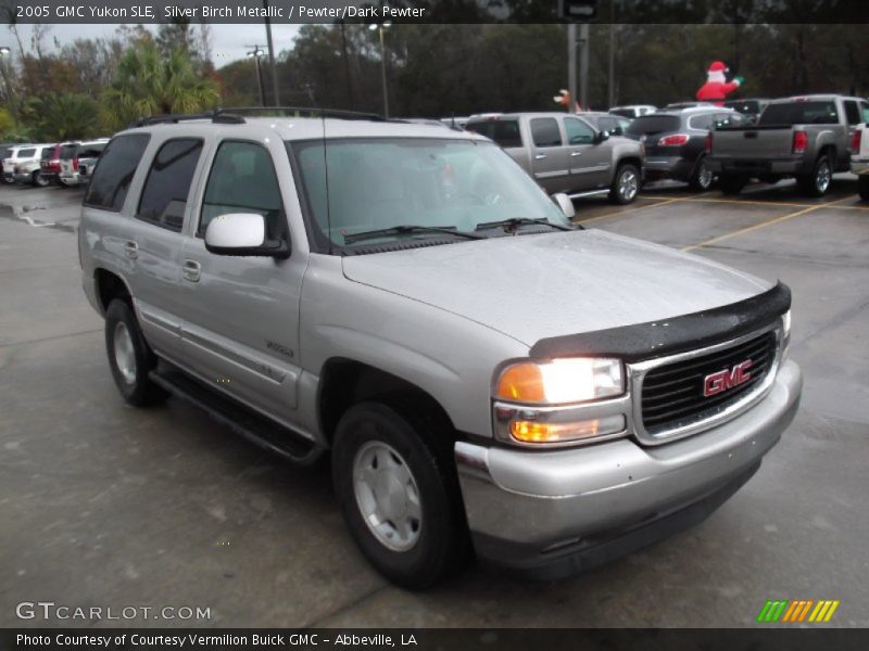 Silver Birch Metallic / Pewter/Dark Pewter 2005 GMC Yukon SLE