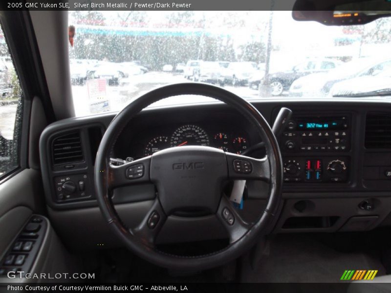 Silver Birch Metallic / Pewter/Dark Pewter 2005 GMC Yukon SLE