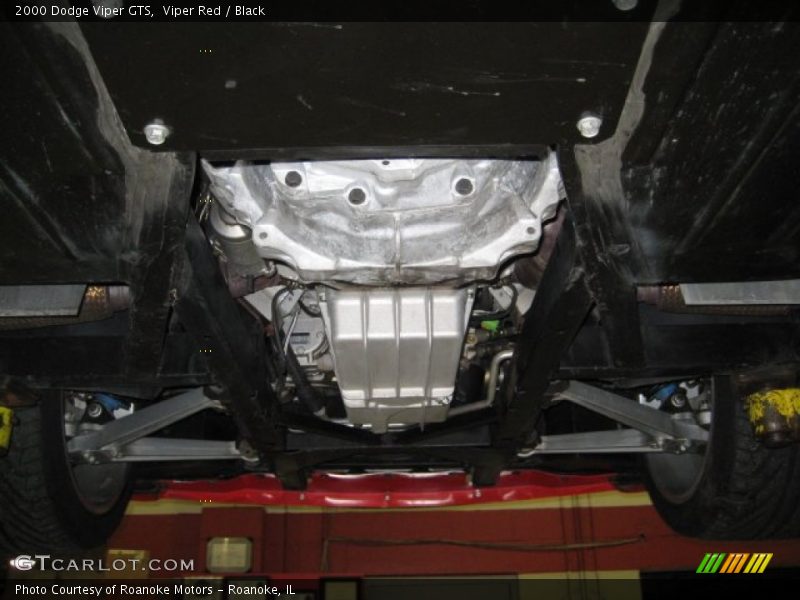 Undercarriage of 2000 Viper GTS