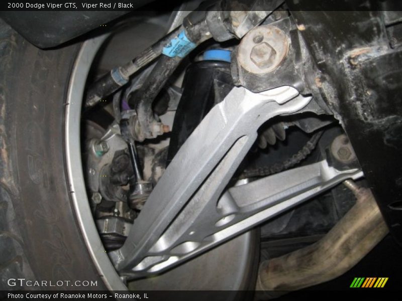 Undercarriage of 2000 Viper GTS