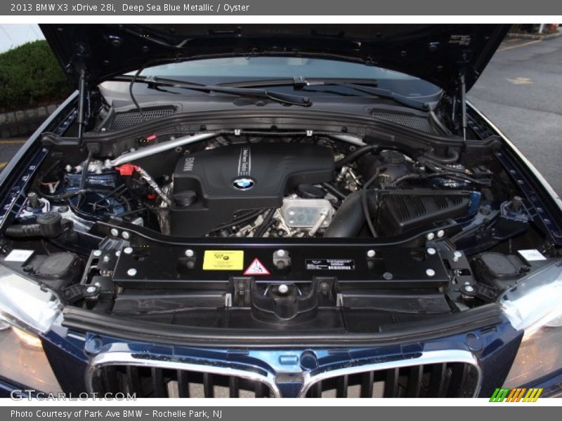  2013 X3 xDrive 28i Engine - 2.0 Liter DI TwinPower-Turbocharged DOHC 16-Valve VVT 4 Cylinder